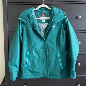 Small Columbia Rain Jacket - Waterproof/Omniheat